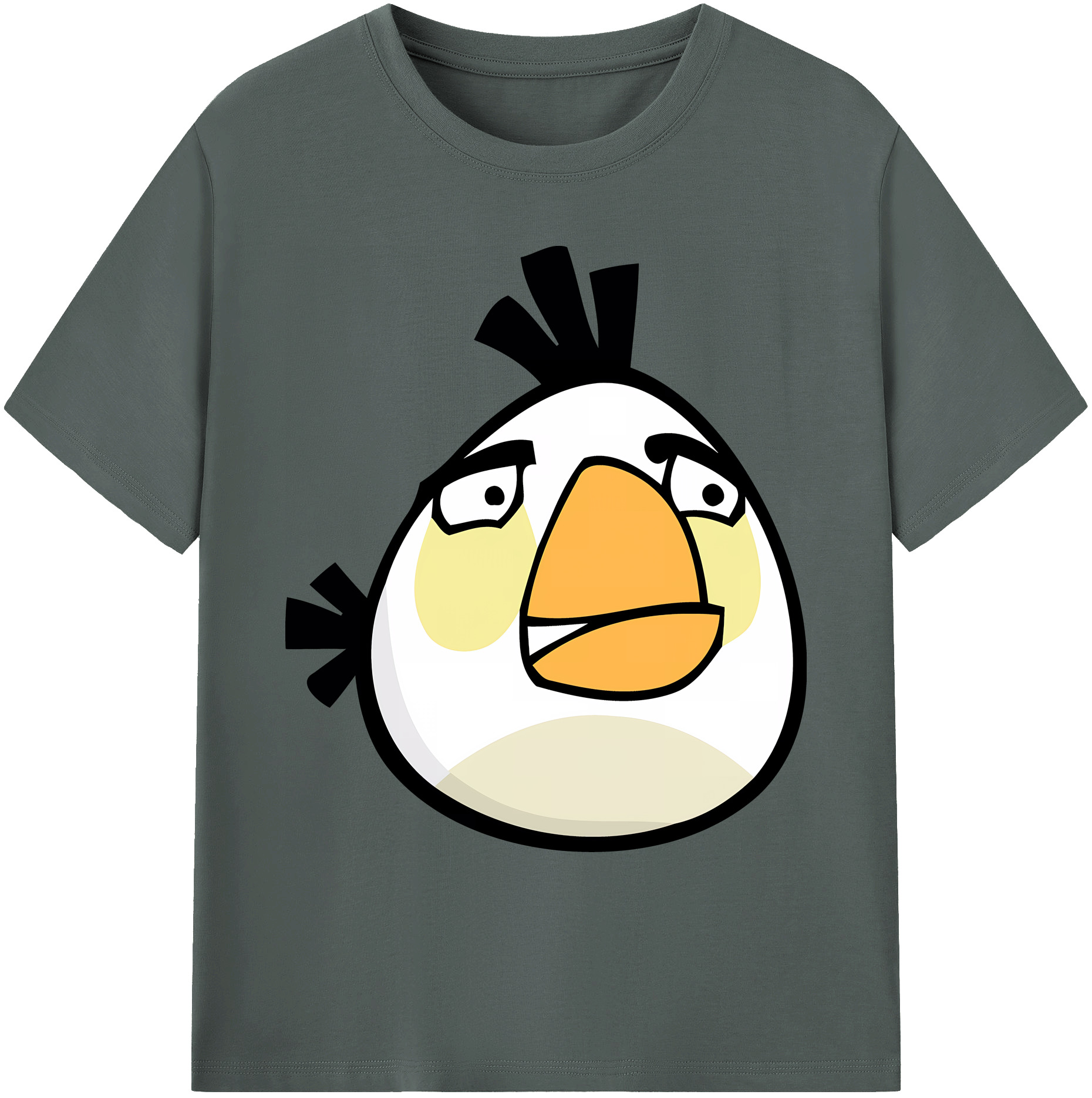 （画像用） Angry Birds アングリーバード 綿100％ メンズ半袖Tシャツ｜肌触りやわらか＆通気性